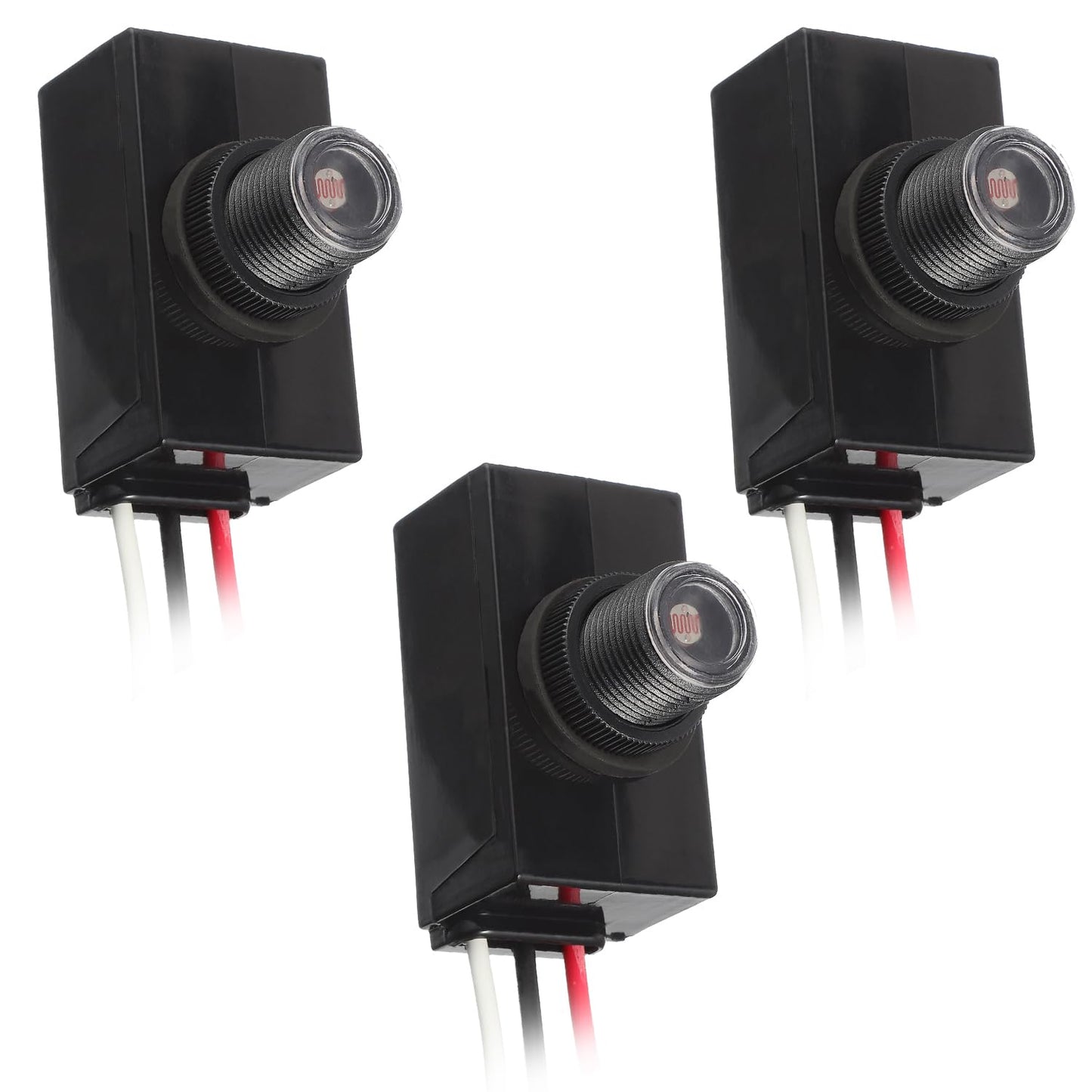 EPLZON Dusk to Dawn Sensor for Outdoor Lighting 120-277V Photoelectric Switch Photocell Light Sensor Hardwired Post Eye Light Suitable
