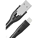 Mobile Outfitters - Anchor Cable USB-A to Lightning - Heavy Duty Charger - iPhone and iPad Charger - 1.5m - 30x Stronger Than Original Cables, Ideal…