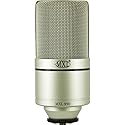 MXL 990 Condenser Microphone for Podcasting, Singing, Home Studio Recording, Gaming & Streaming | Detailed Sound | XLR | Large Diaphragm (Champagne)