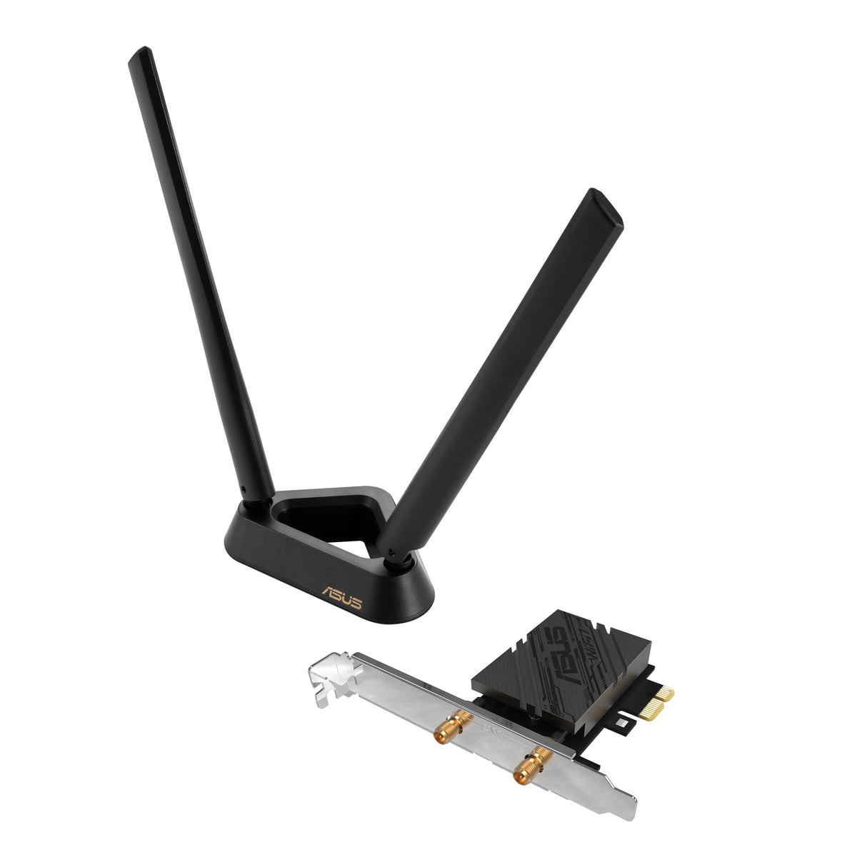 ASUS BE6500 (PCE-BE90BT) Tri Band PCI-E WiFi 7 (802.11be), Bluetooth 5.4, WPA3 Network Security, OFDMA and MU-MIMO, Multi-Link Operation, TAA
