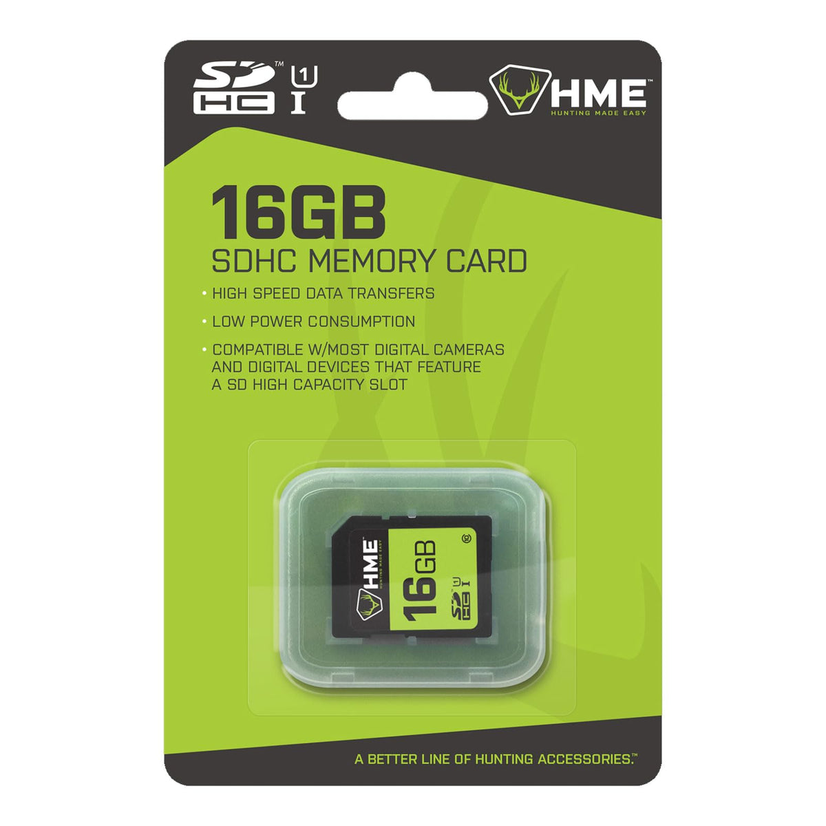 HME SD Cards - Compact Durable Reliable High-Speed Memory Cards Compatible with SDHC Slot Devices, 16GB
