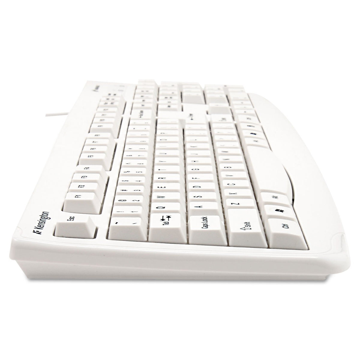 Kensington Pro Fit USB Washable Keyboard - Waterproof & Spill?Resistant Design, Fully Submersible for Easy Cleaning, Quiet Keys, Plug?and?Play USB