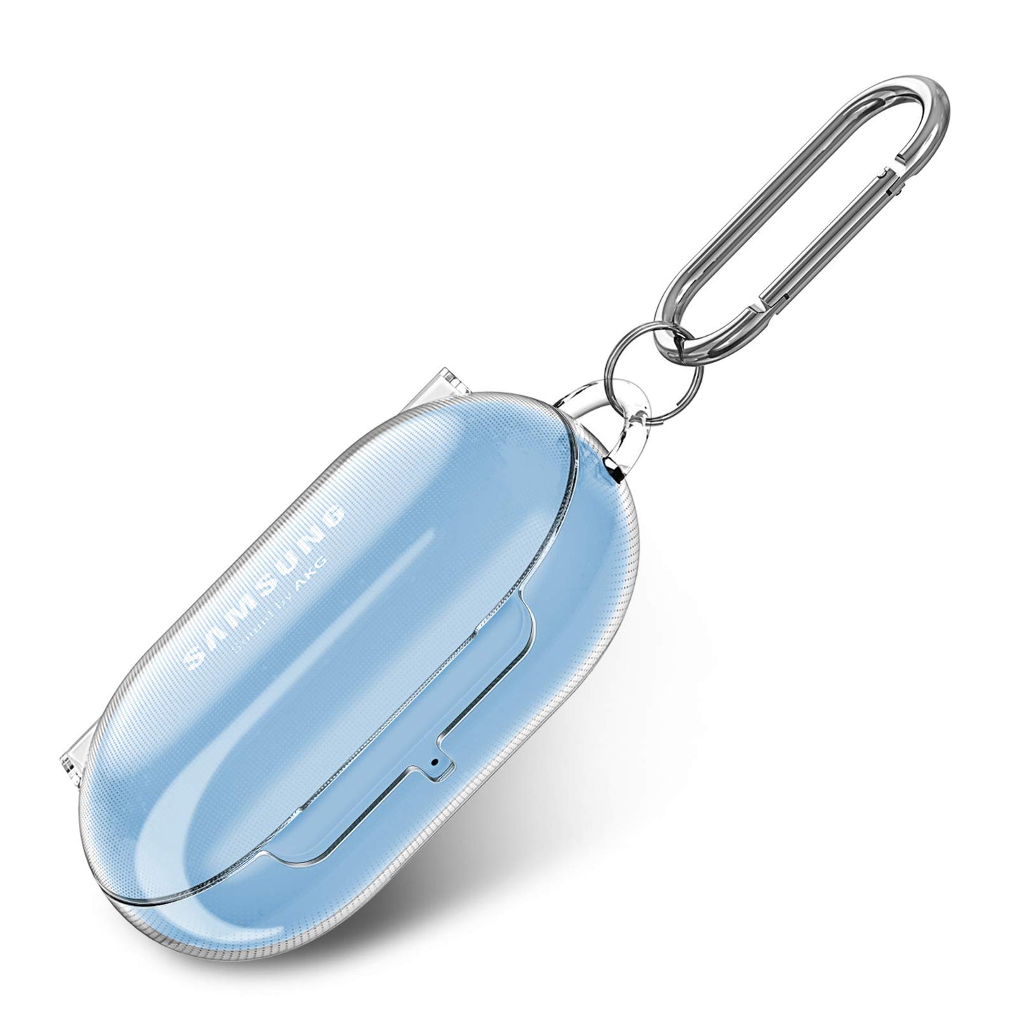 Fintie Case for Samsung Galaxy Buds Plus (2020) / Samsung Galaxy Buds (2019), Protective Hard Cover Skin with Keychain Carabiner Support Wireless