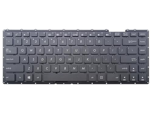New US Black Laptop Keyboard (Without Frame) Replacement for Asus X453 X453M X453MA X453S X453SA A453 A453MA A453SA D453 D453MA D453SA