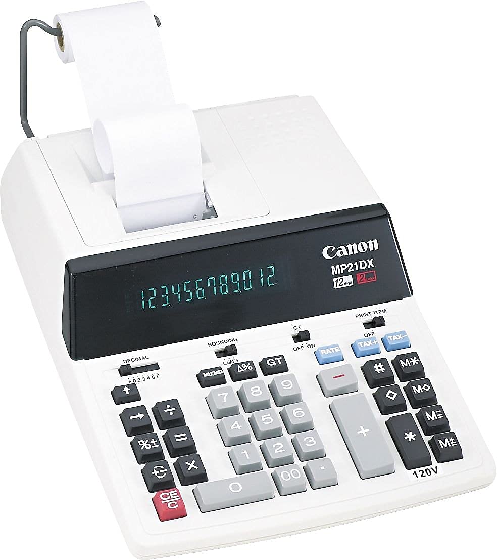 Canon MP21DX Color Printing Calculator