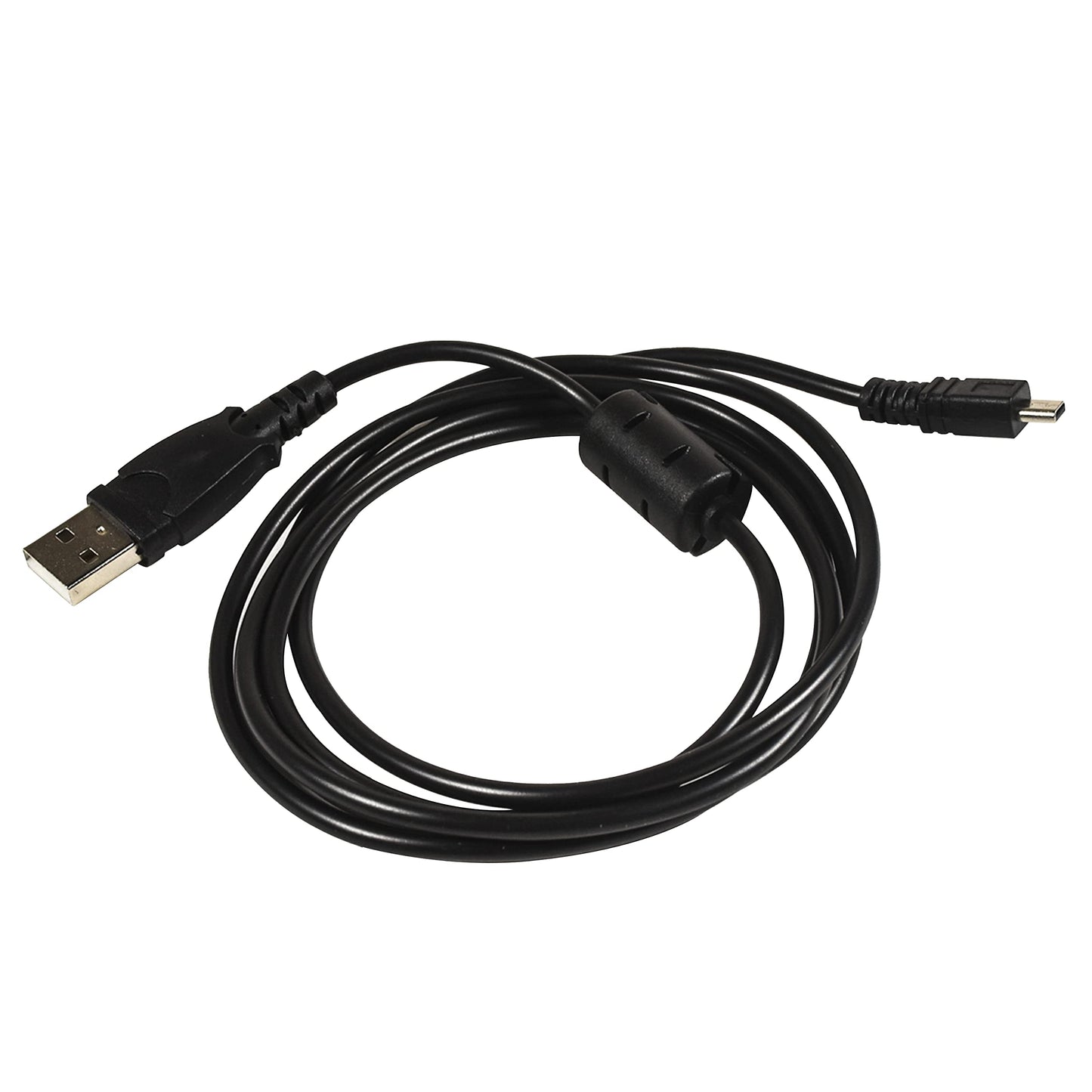 HQRP USB Image Transfer/Battery Charging Cable Compatible with Sony Cyber-Shot DSC-TF1 DSC-W710 DSC-W730 DSC-W800 DSC-W810 DSC-W830 Digital Camera