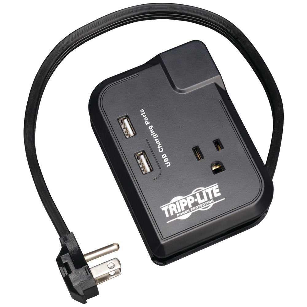 TRAVELER3USB Surge Suppressor Notebook 3 Outlet 2 USB Charging Ports 540 Joules