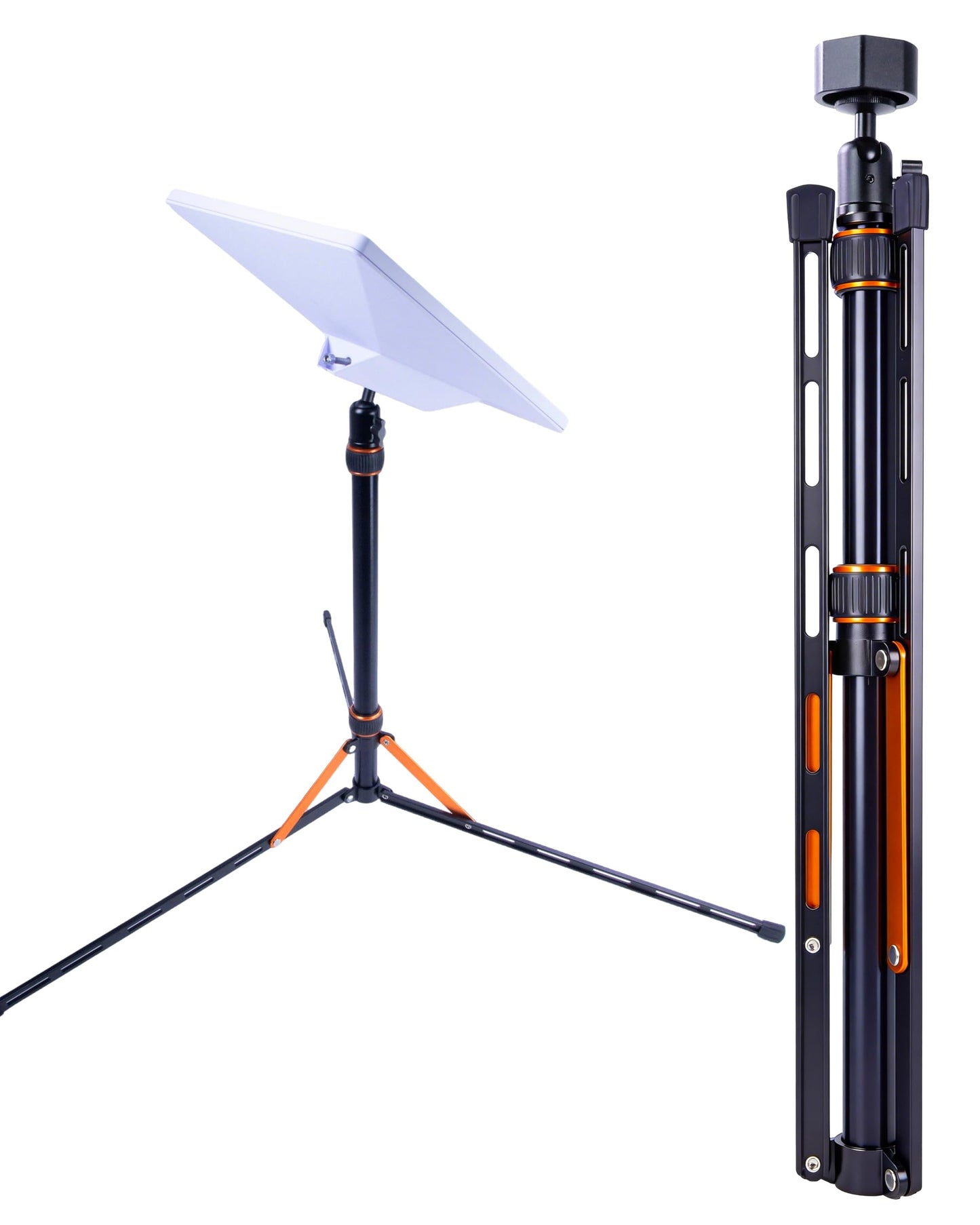 Starlink Mini Tripod, Suitable for Starlink Mini, Aluminum Alloy, 360° Swivel Head, Star Link Mini Tripod Stand with Adapter