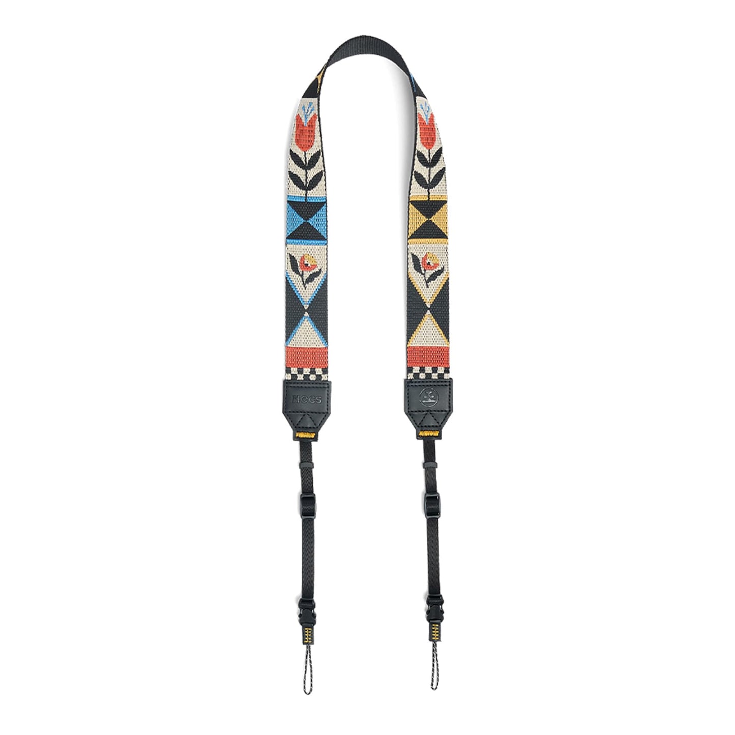 Nocs Provisions NocLoc Woven Tapestry Strap, Binocular & Camera Carry Accessory for All?Day Comfort Hold - Flora