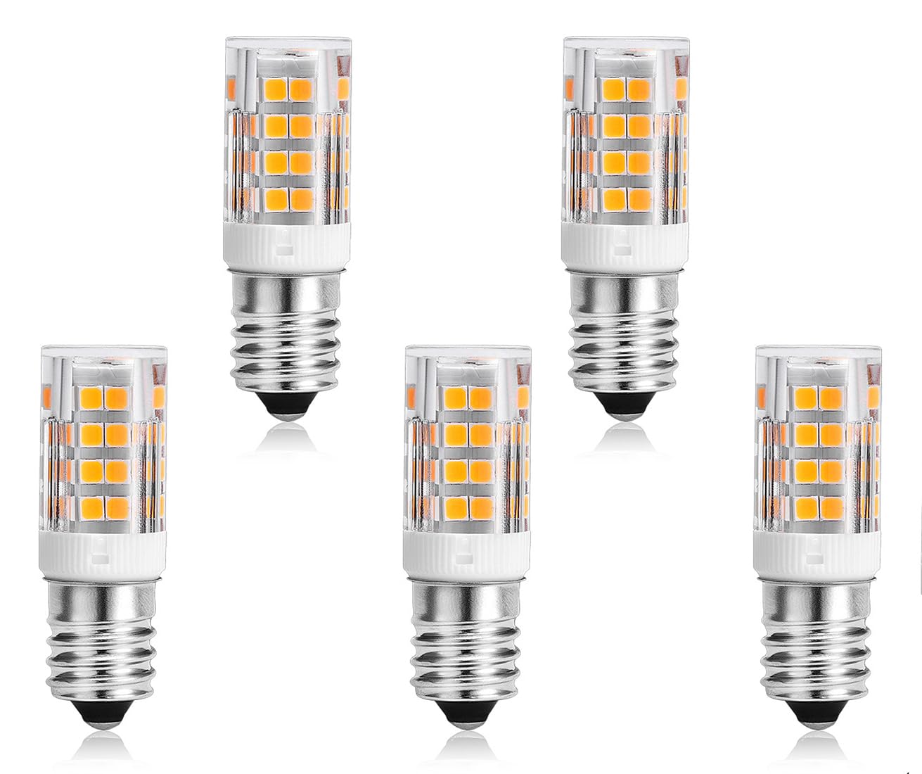 WingYauLung E14 LED Bulb Cooker Hood Bulb E14 Chandelier Light Bulb 120V Replace Salt lamp,Home Lighting, Kitchens Lighting 4W(40W Halogen Equivalent)