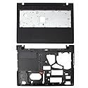 Replacement for Lenovo G50 G50-70 G50-80 80E5 G50-45 80E3 G50-30 80G0 15.6 Inches Palmrest Upper Case Pack of Bottom Base Shell Lower Cover