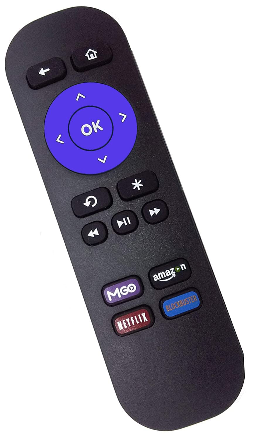 Replacement Remote for Roku Models Roku 1 (Lt, Hd) Roku 2 (Xd, Xs) Roku 3. Does not Work with Roku Stick or Roku TV