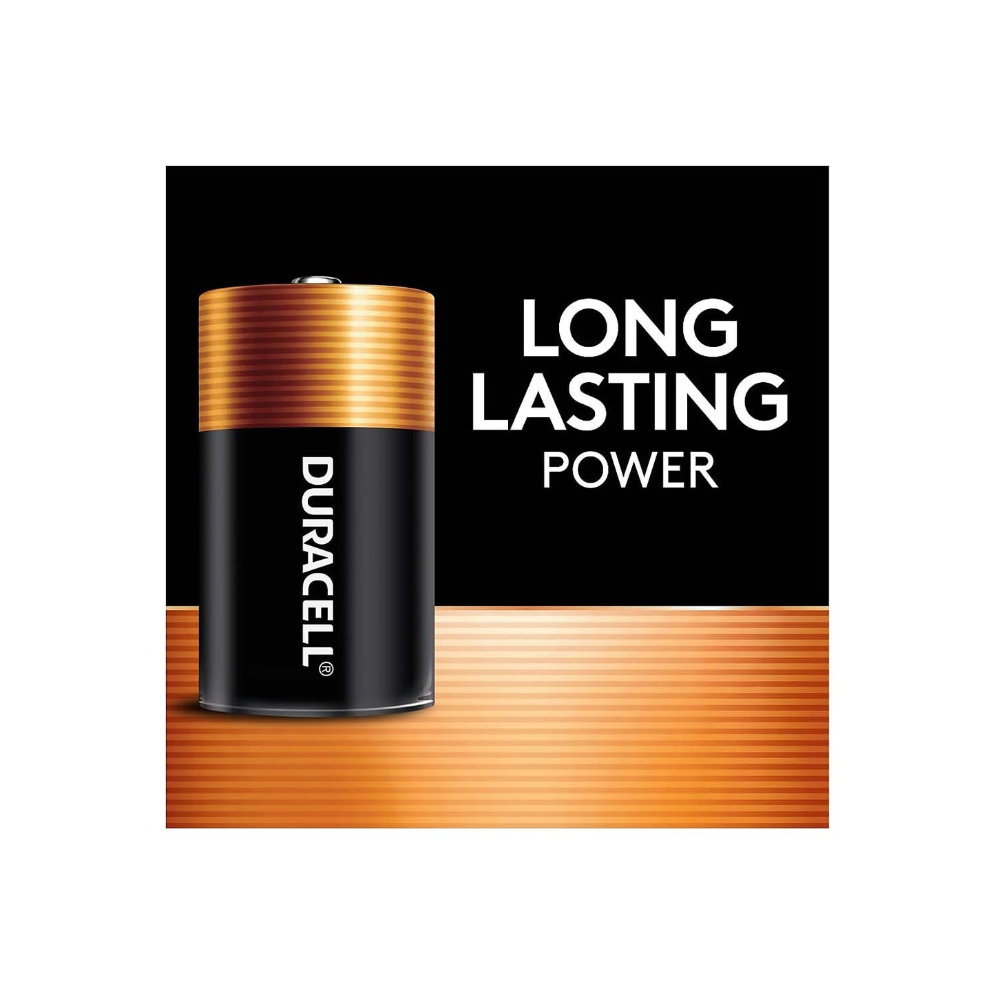 DURACELL MN1300BKD CopperTop Alkaline Batteries with Duralock Power Preserve Technology D 72/CT