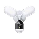 Tapo 2K+ Outdoor Wired Floodlight Security Camera - 2800 Lm Dimmable, Motion Activated, Person & Vehicle Detection, 24/7 Recording, Subscription-Free