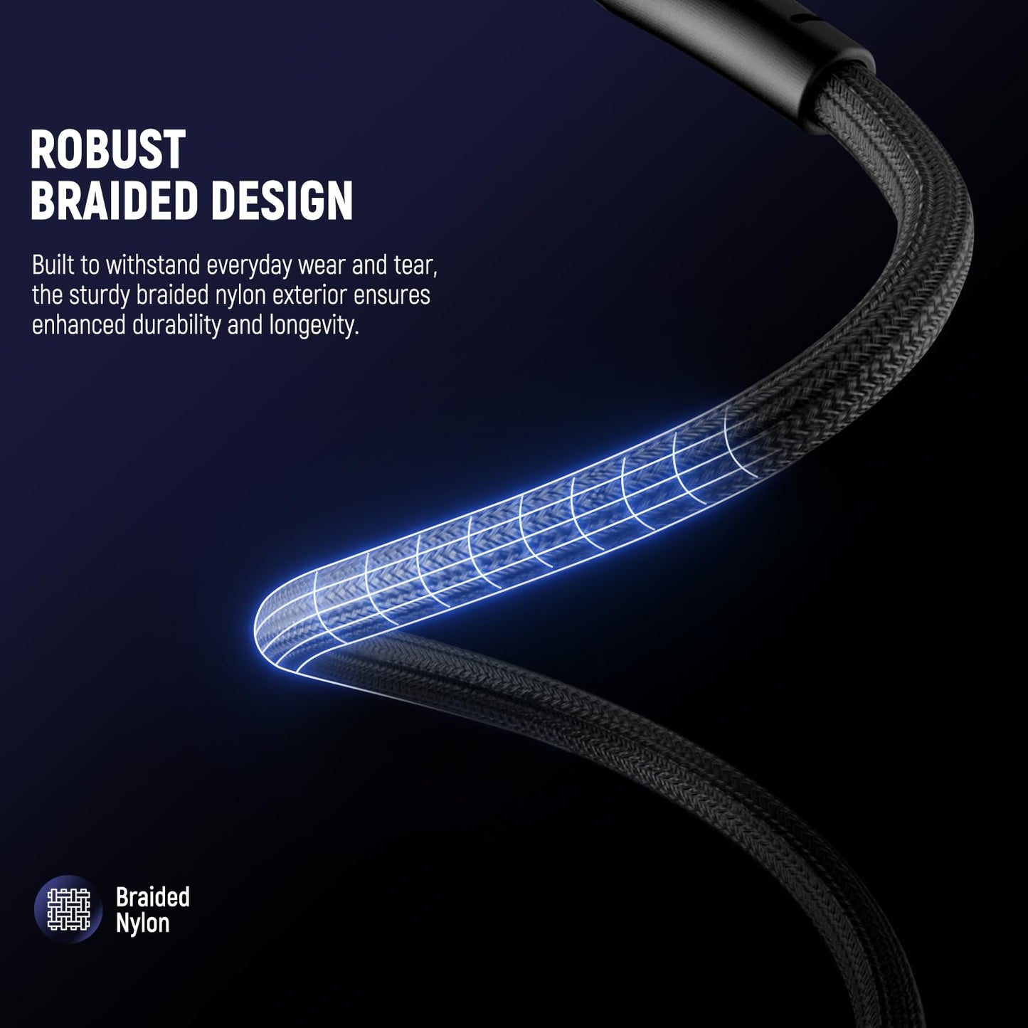 NEEWER 14"/35cm USB C to USB C Cable, USB 3.2 240W PD3.0 Fast Charging 40Gbps Braided Short Charger Cord Compatible with iPhone 16 15 iPad MacBook