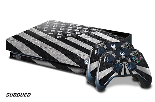 247 Skins Graphics kit Sticker Decal Compatible with Xbox One X and Wireless Controllers - Subdued