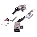 DC Power Jack Cable Replacement for Inspiron 11-3148, 13-7347 13-7348 13-7352 P57G 13-7000 0JDX1R, Inspiron 13-5368, Inspiron 15-7558 7569 7579