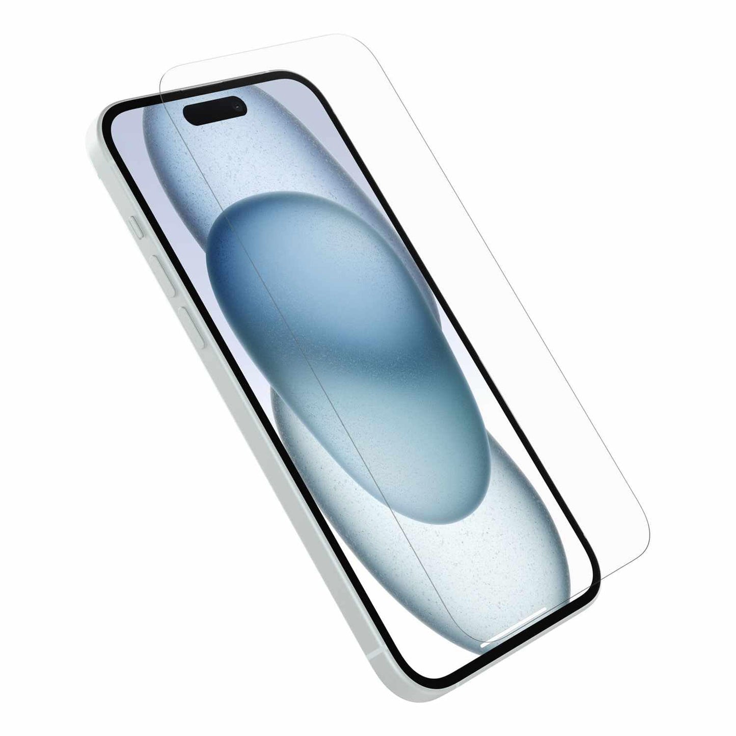OtterBox iPhone 15 Glass Screen Protector, Flawless Touch Response, Fingerprint Resistant, Easy Installation