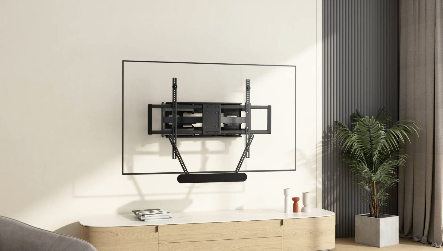 ynVISION.DESIGN TV Mount Bracket Compatible with Sonos Ray Soundbar - Mount Directly Underneath Existing tv (TV Wall Mount Not Included)