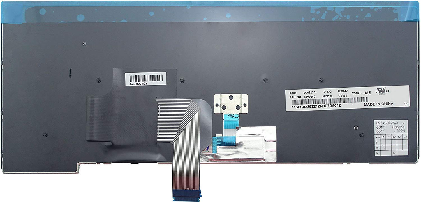 Original New for IBM Lenovo ThinkPad 04X0264 0C44074 US Non-Backlit Keyboard