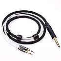 GAGACOCC Black Sleeve 16 Cores 5N Pcocc HiFi Cable New 2x3.5mm for Hifiman Arya HE1000se HE5se HE6se HE4xx Headphone Upgrade Cable Extension Cord…