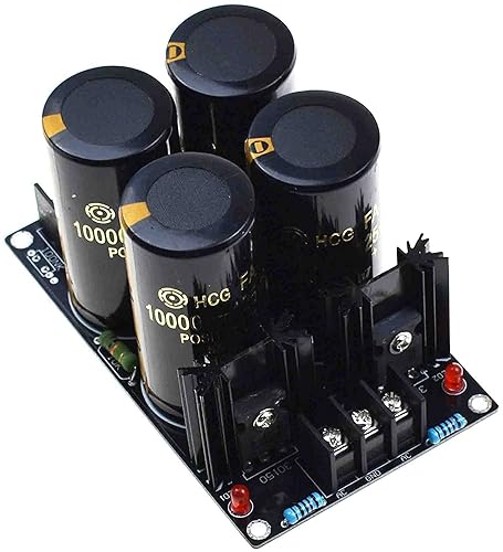 120A Rectifier Filter Power Supply Board 125V 10000UF Schottky Rectifier for Sound Speaker Amplifier Filter Dual AC42V DIY