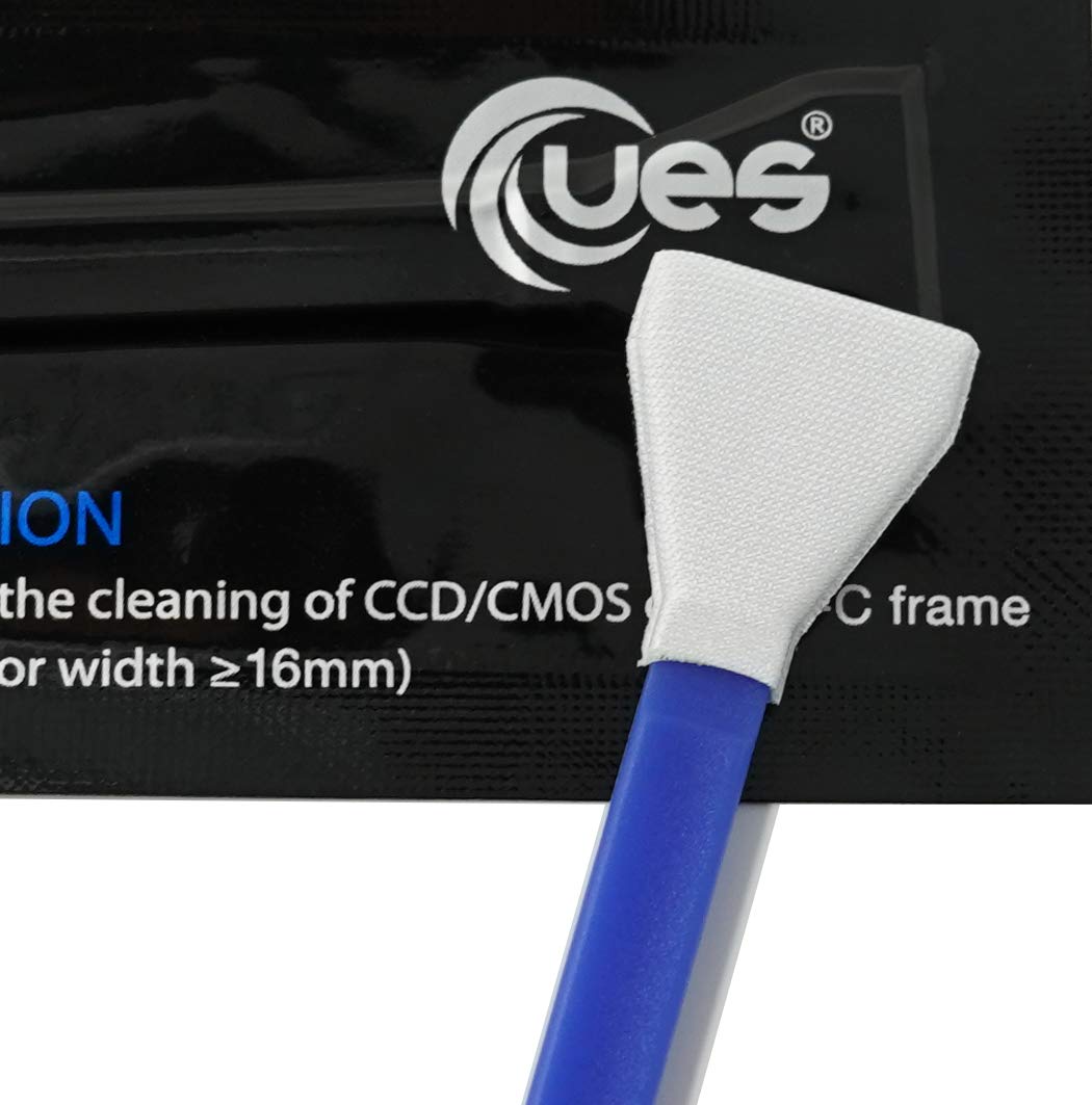 UES DSLR or SLR Digital Camera APS-C Sensor Cleaning Swabs (40 Individually Vacuum Packed Swabs in a Bubble Mailer)