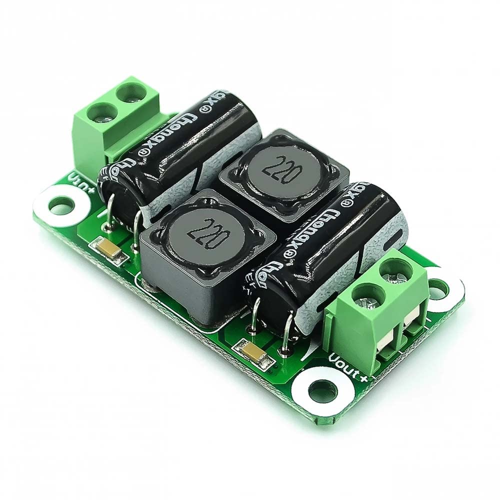 Rakstore 3pcs 0-50V 4A DC Power Supply Filter Board Class D Power Amplifier Interference Suppression Board Car EMI Industrial Control Panel