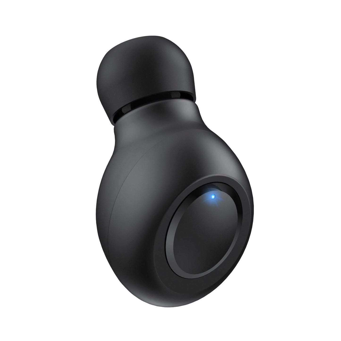 Single Ear Wireless Earbud Bluetooth Headset in Ear Mini Invisible Bluetooth Headphone Business Earphone with Mic 6-Hour Playtime Magnetic USB
