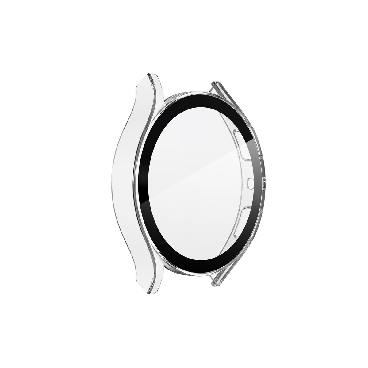 ZAGG InvisibleShield Glass Elite 360 Samsung Galaxy Watch6 (40mm) Screen Protector - Integrated Bumper & Glass Protection, 5X Stronger, Smudge-Resistant with ClearPrint Technology, Easy Install