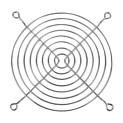 ARCTIC Fan Grill 120 mm - CPU Case Fan Grill, Made Out of Nickel Plated Steel, Air Flow Transparent, Prevents Cable Damage