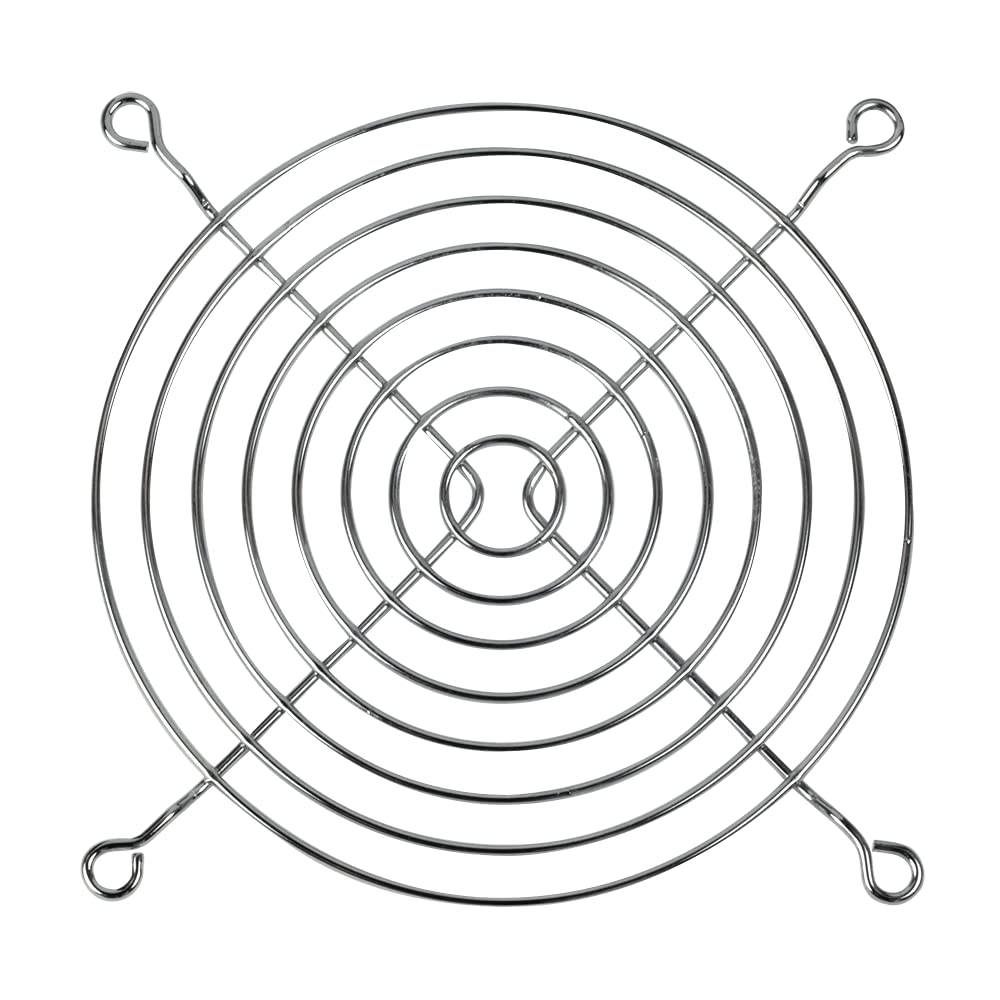 ARCTIC Fan Grill 120 mm - CPU Case Fan Grill, Made Out of Nickel Plated Steel, Air Flow Transparent, Prevents Cable Damage