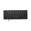 Abakoo New Keyboard Replacement for Inspiron 15 7000 15-7558 15-7568 XPS 15 9550 9560 9570 Precision 5510 m5510 5520 5530 NSK-LV0BW us Backlit Black