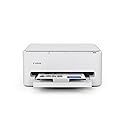 Canon PIXMA TS4320 Wireless Color Inkjet Printer for Duplex Printing, White - Cost Efficient Home Printer with Copier/Scanner, Compact Design, Easy