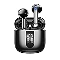 JBES Bluetooth Earbuds Wireless Headphones, 60H Deep Bass Ear Buds with 4 Noise Cancelling Microphone, IP5 Waterproof Earphones for iPhone Android…