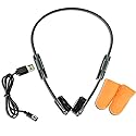 Spracht BH500 Bone Conduction Headphones Bluetooth with USB Cable | Bonehead Sport Waterproof Headset for Outdoor Activities | IPX6 Conduction Head…