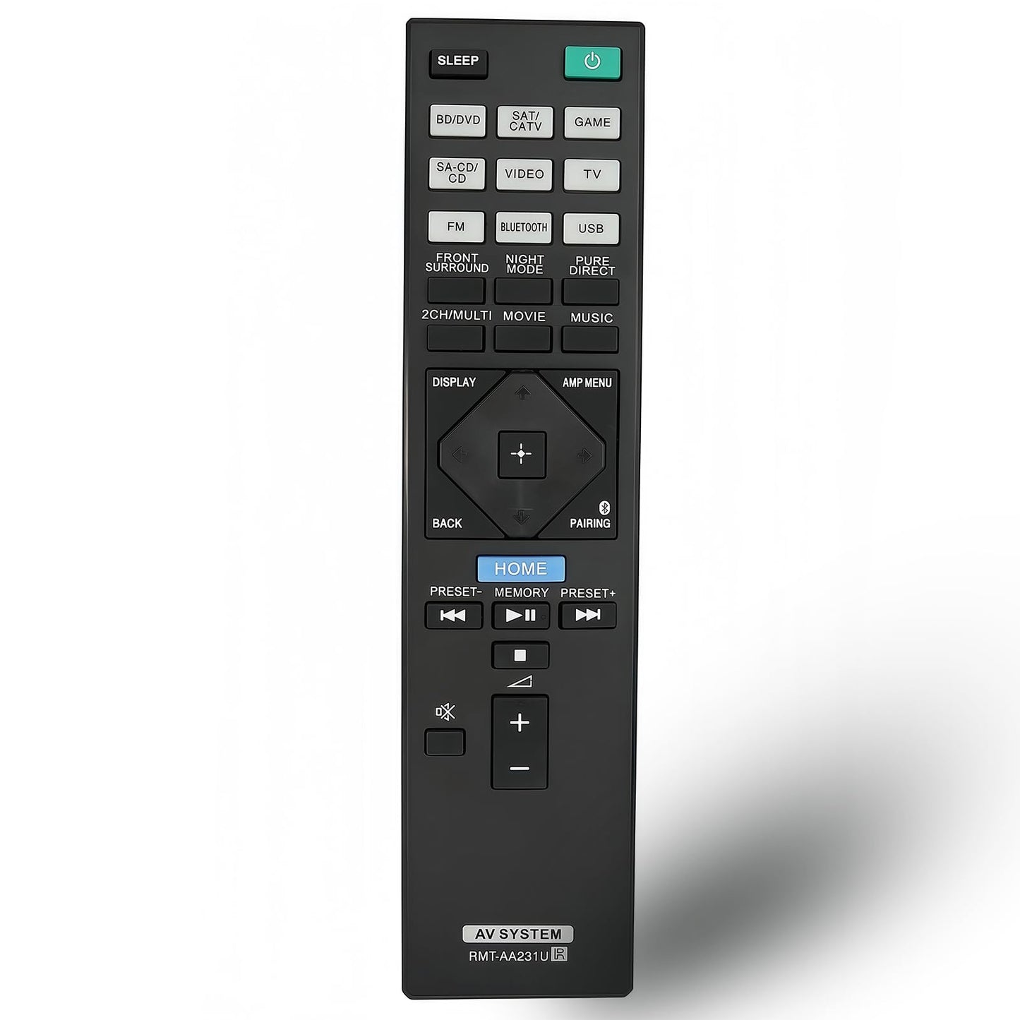 Kassionel General Replaced Remote Control Fit for STR-DN1070 RMT-AA230U RMT-AA320U STR-DN1080 RMT-AA231U for Sony AV Receiver