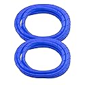 BarberMate 2 Pack MD Premium 8' Cord Cover Prevents Cord Tangling - Blue