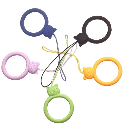 ZvveIIa Finger Lanyard Silicone Phone Strap