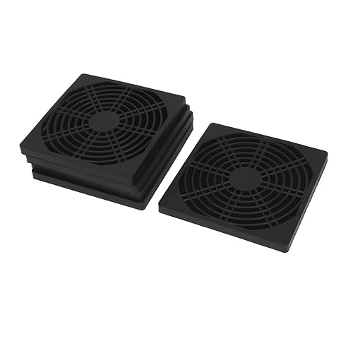uxcell 120mm Computer PC Dustproof Cooler Fan Cover Dust Filter Mesh 5pcs