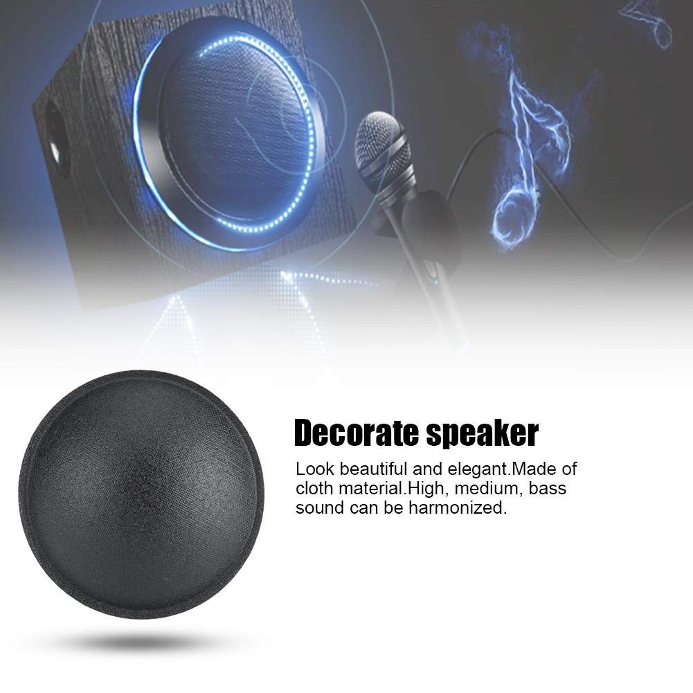 Wendry Speaker Dust,10PCS 55MM Cloth Dust with Slight Elasticity,Beautiful and Generous,for Speaker Decoration Accessory