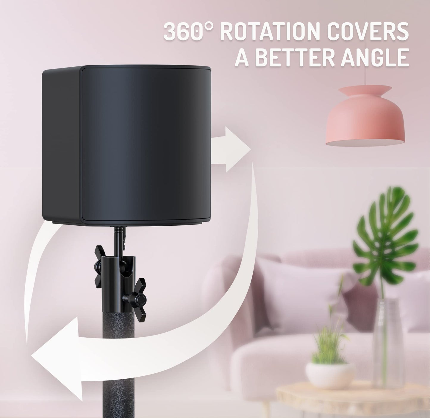 Skywin VR Tripod Stand Compatible with SteamVR Base Station 2.0, Base Station, and Oculus Rift Constellation (Only Stand)