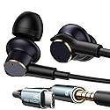 Wired Earphones Immersive Bass Noise Cancellation Call,Four Units in-Ear Headphones Wired Earbuds with Microphone Noise-canceling,subwoofer and Clear…