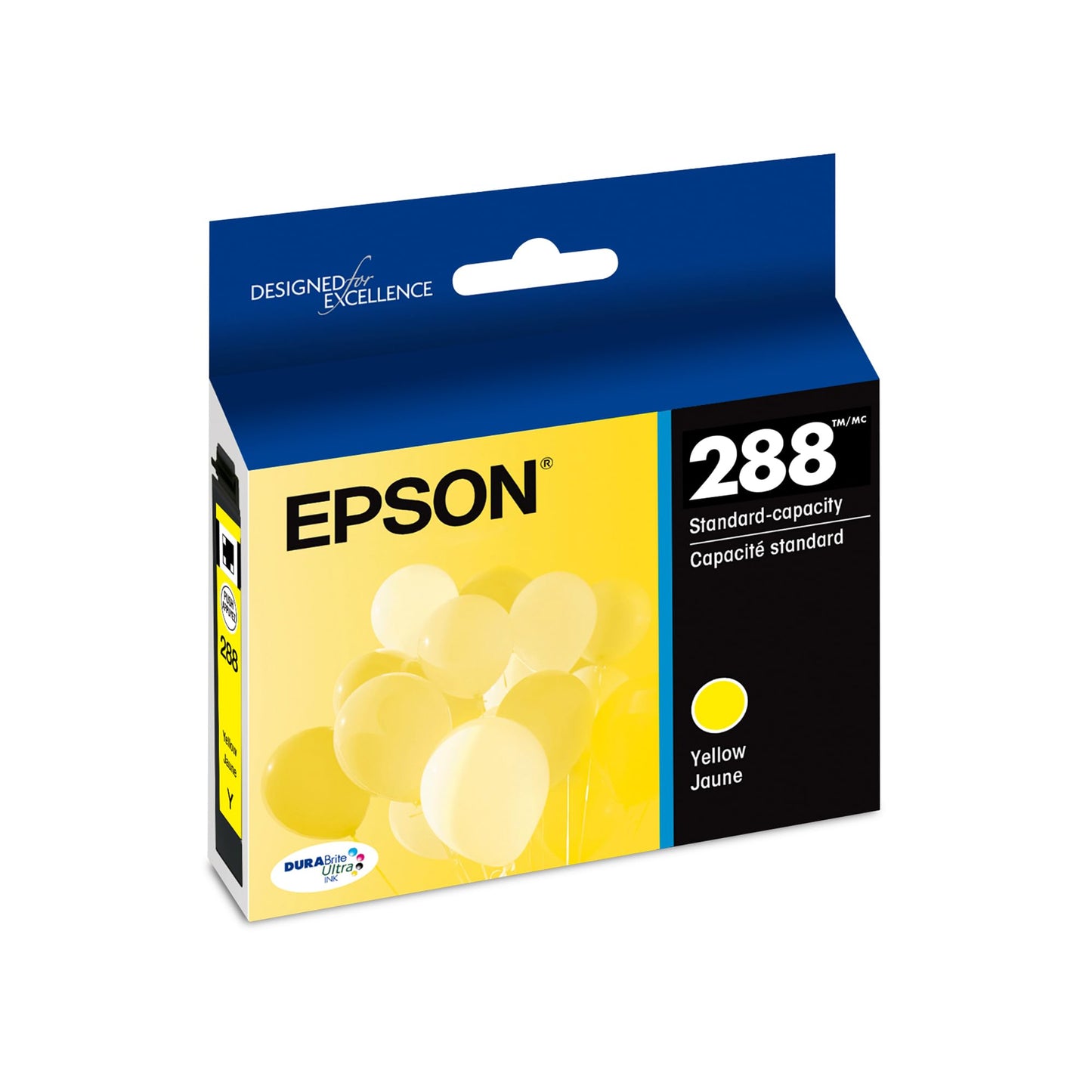 EPSON 288 DURABrite Ultra Ink Standard Capacity Yellow Cartridge (T288420-S) Works with Expression XP-330, 430, 434, 340, 440, 446