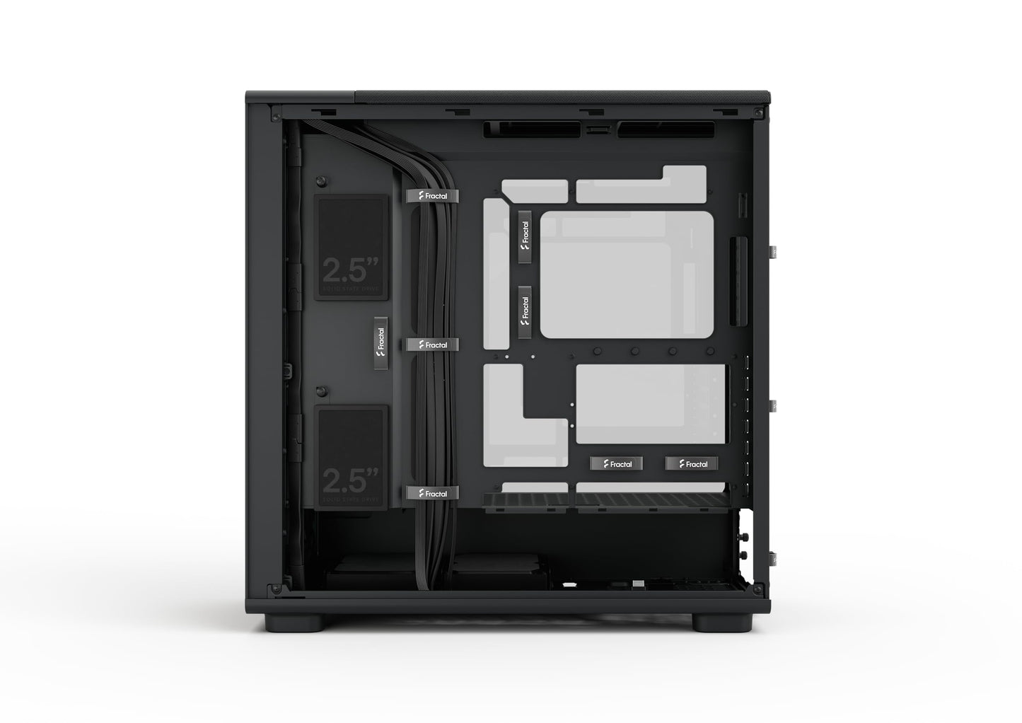 Fractal Design Epoch XL Black RGB - Tempered Glass Light Tint - High Airflow PC Gaming Case - Mesh Front Panel - Three Momentum 14 RGB Fans