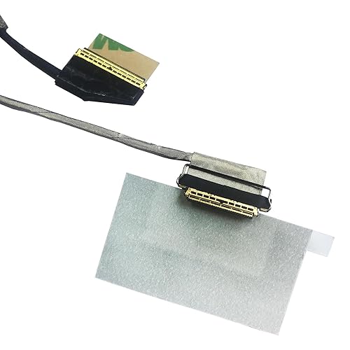 Rinbers Laptop 40 Pins LVDS LCD LED Flex Video Screen Cable Replacement for HP Chromebook 11 11A G8 EE Touch L89776-001 DD0GAHLC010 DD0GAHLC030 11MK