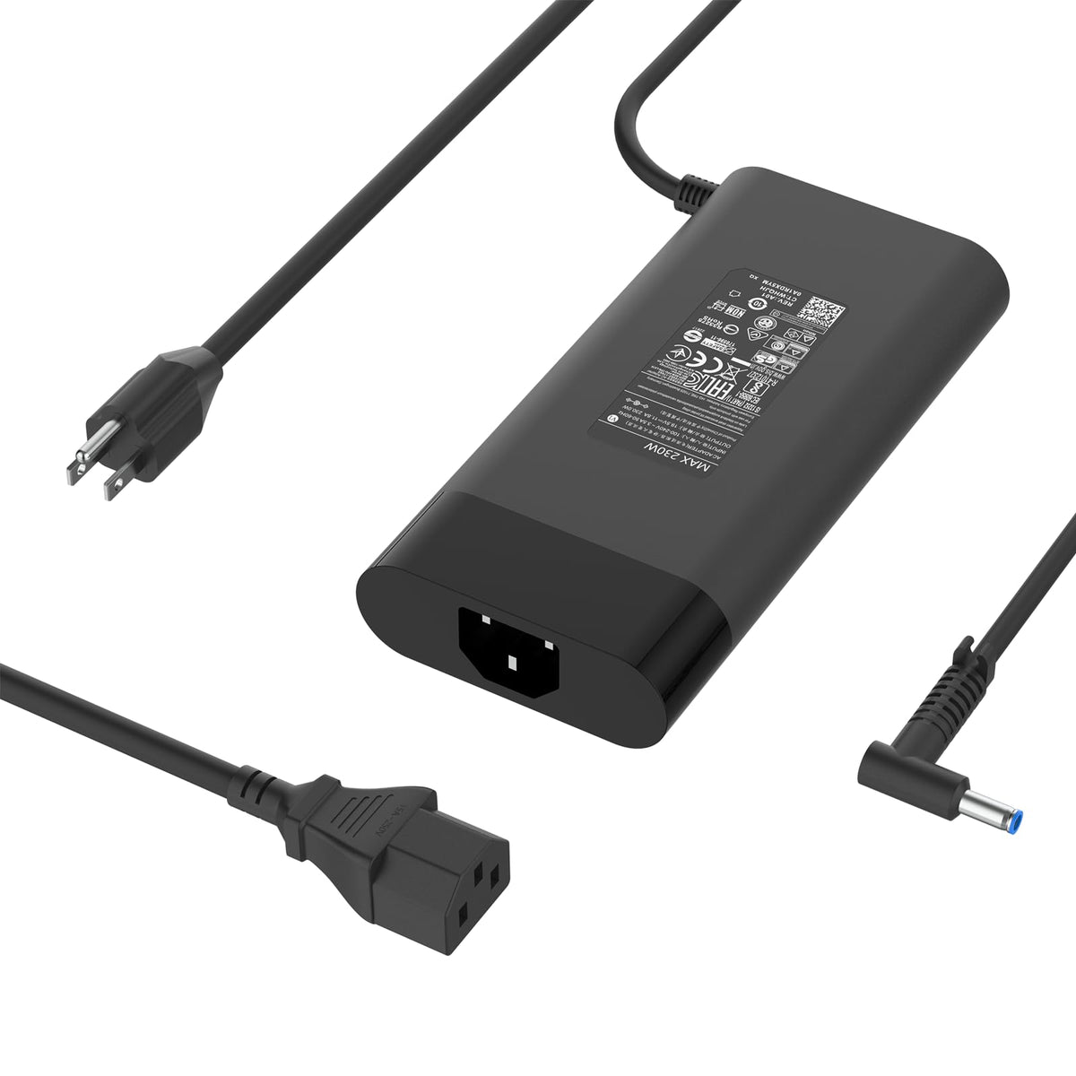 New 230W 4.5mm Blue Tip Charger Compatible with HP Omen 15 16 17 Gaming Laptop Victus 15 16 ZBook Fury 16 G8 G9 G10 M41303-001 TPN-LA10 M35733-001