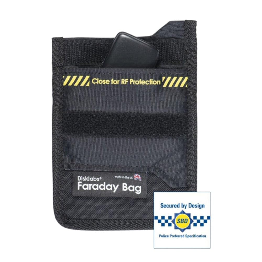 Disklabs Faraday Bag Signal Blocker KS1 For Car Keys RF Shielding Key Shield