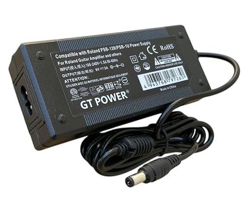 AC Adapter - Power Supply Compatible with Roland SPD-SX Sampling Percussion Pad