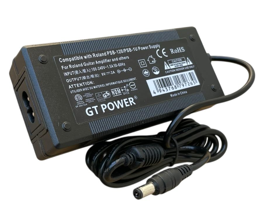 AC Adapter - Power Supply Compatible with Roland SPD-SX Sampling Percussion Pad